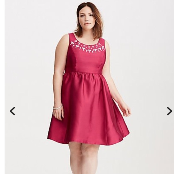 embellished dress size 16